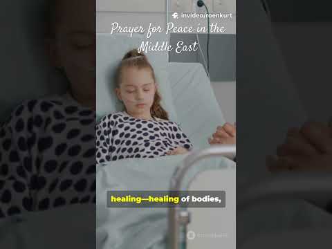 Prayer for Peace in the Middle East #prayforpeace #prayerforhealing #endwar